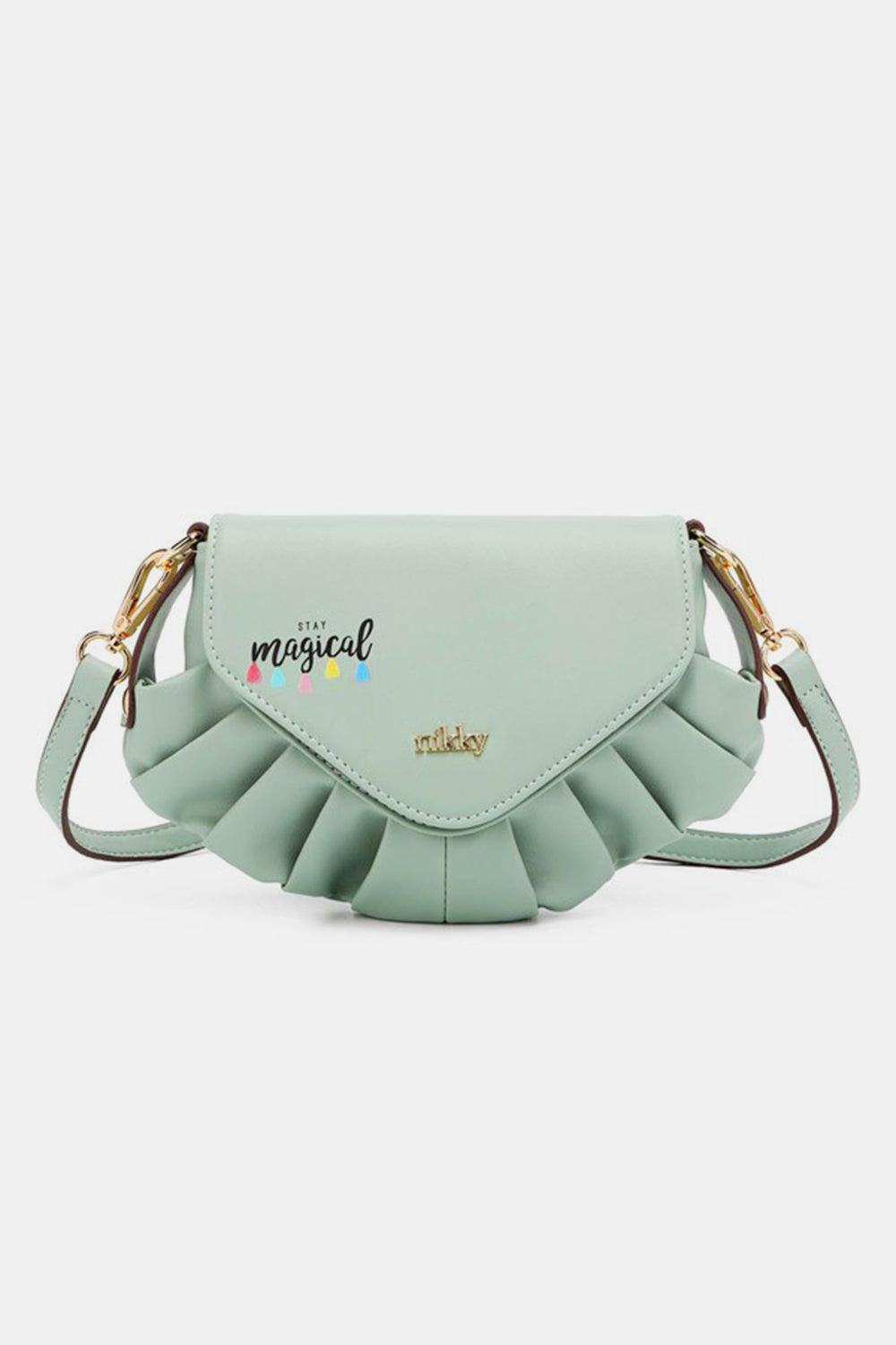 Candy Mint Graphic Small Crossbody Bag from PinkyBelles Boutique