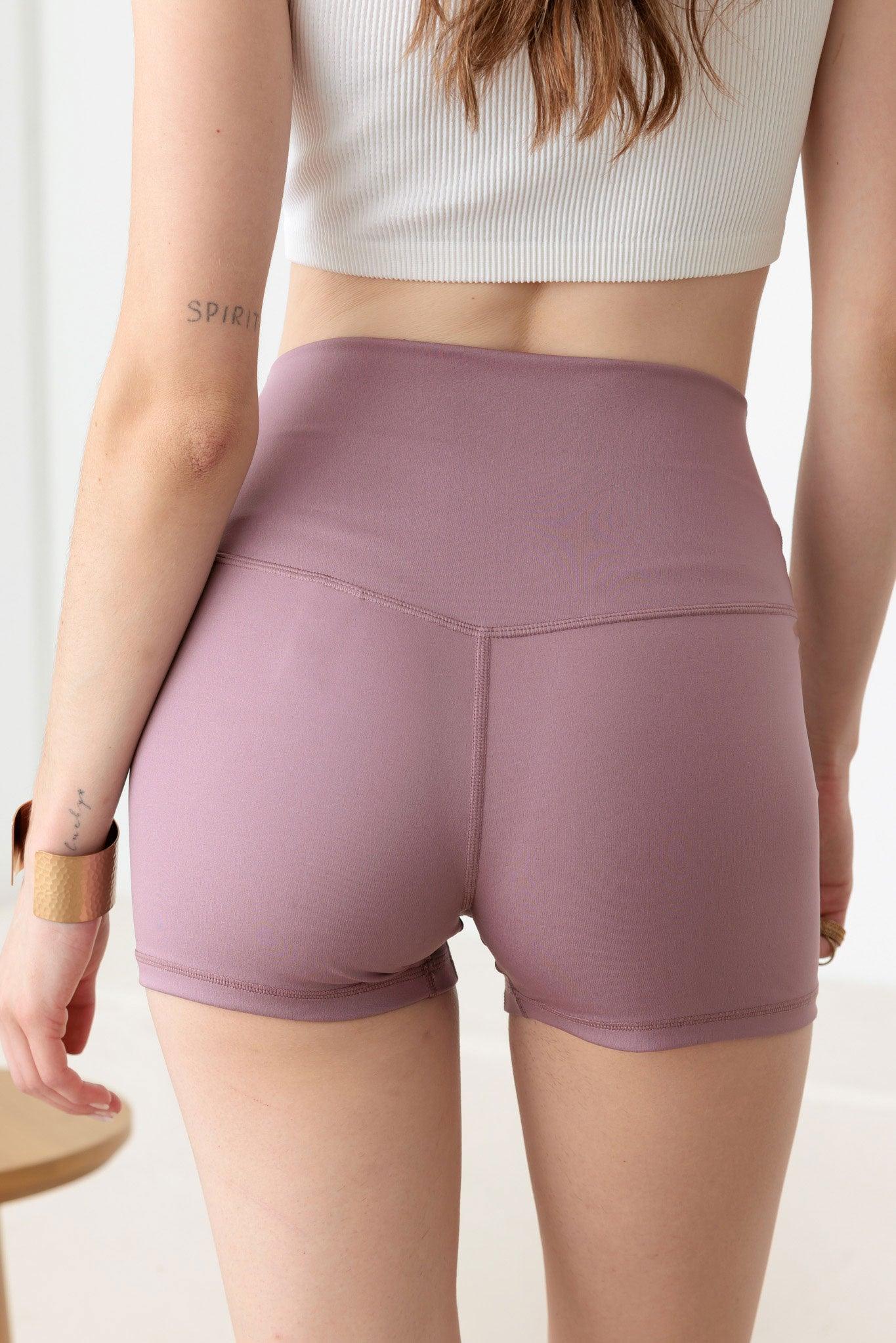 Pink High Waist Training Biker Shorts from PinkyBelles Boutique