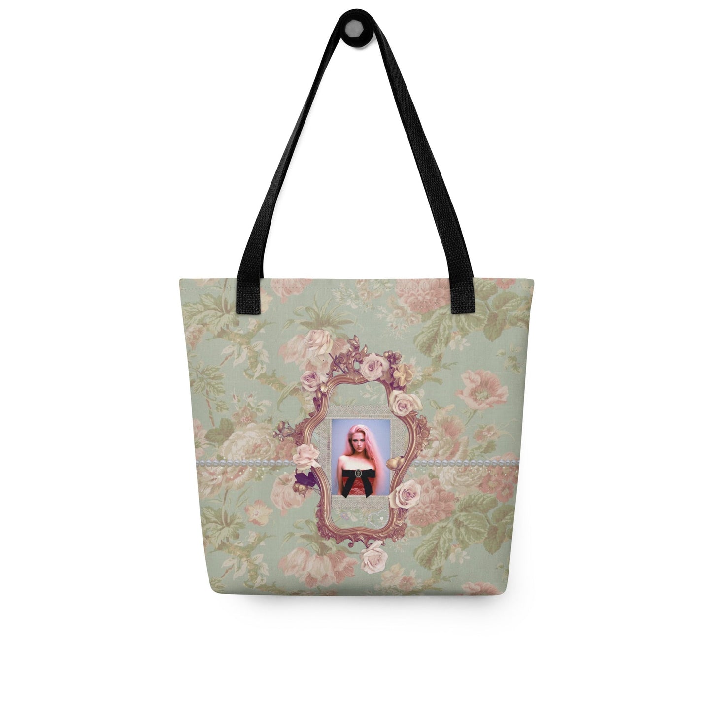 Green PB Heather Tote bag from PinkyBelles Boutique