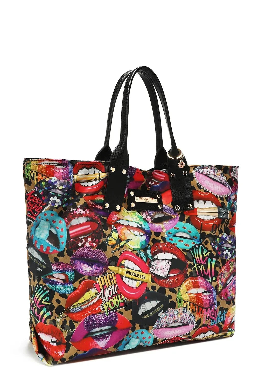 Pick Your Poison Printed Reversible Handbag from PinkyBelles Boutique